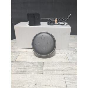 Amazon Echo Dot (3rd Generation) Smart Speaker Black Factory Reset Tested Works